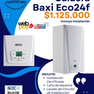 Caldera Baxi Eco24f – Instalación Certificada Incluida
